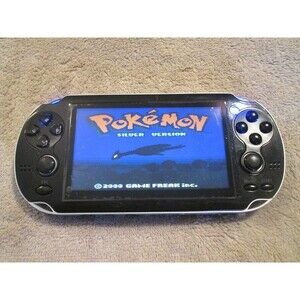 Retro Game Console Black With Games